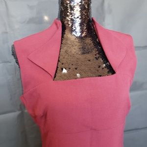 Marc New York Envelope Collar Sheath Dress